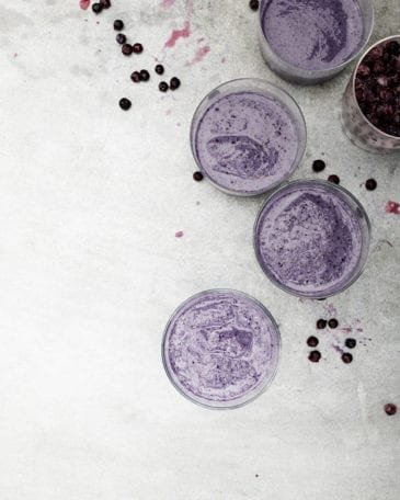 Blueberry Cauliflower Smoothie