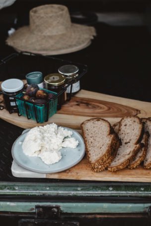 fig and honey toast, ingredients, recipe 