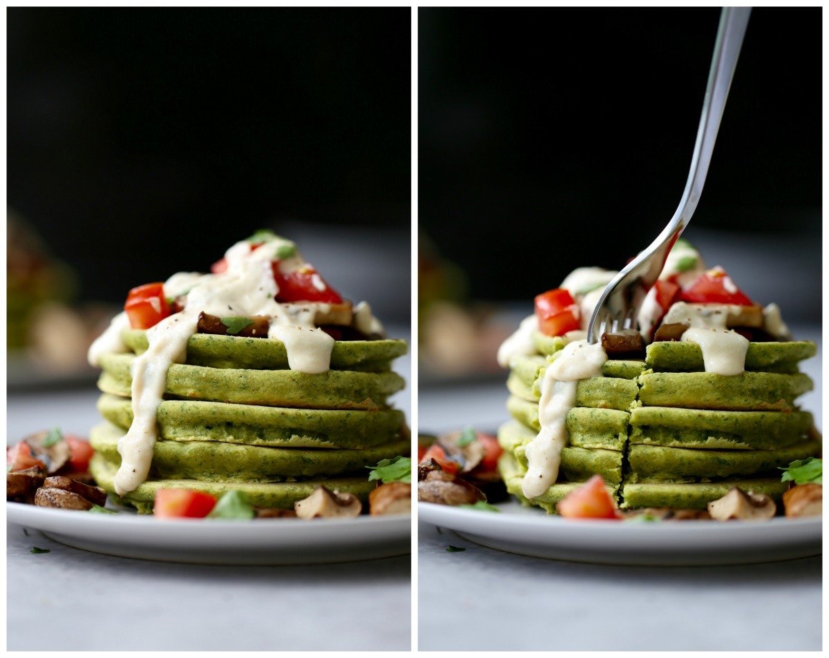 falafel pancakes