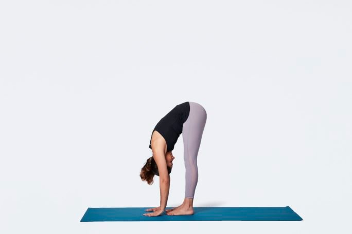Standing Forward Fold, yoga pose