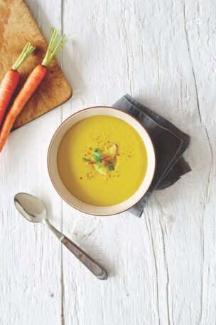 Thai ginger soup - plant-based