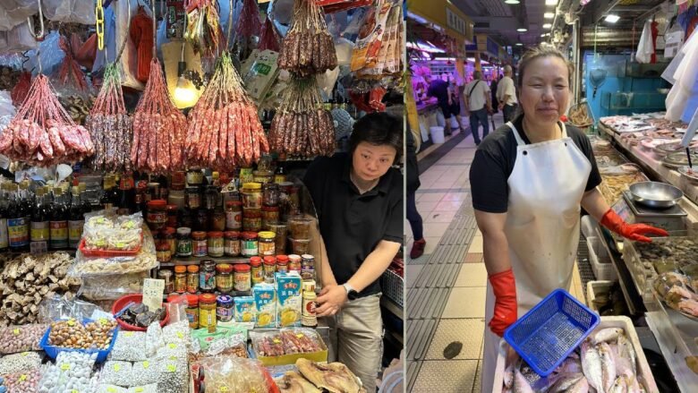 Tai Po Hui Market in Hong Kong